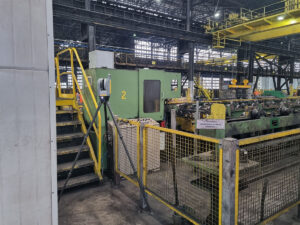 3D laserové skenování válcovny Polsko