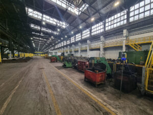 3D laserové skenování válcovny Polsko