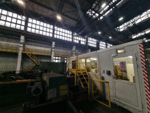 3D laserové skenování válcovny Polsko