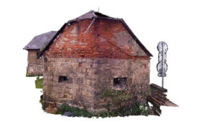 3D skenování domu Brniště