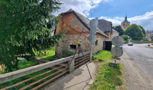 3D skenování domu Brniště