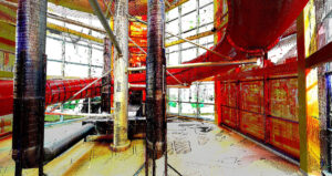 3D skenování tobogánu Praha