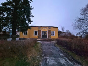 3D zaměření vyhořelé sokolovny