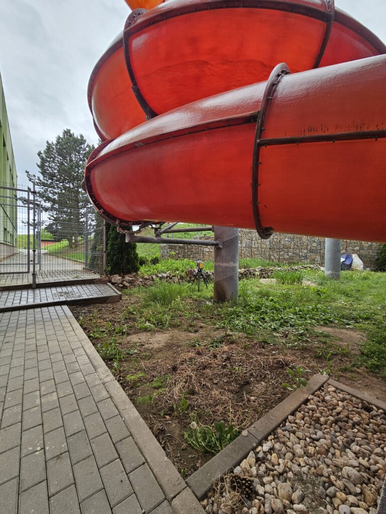 3D laserové skenování tobogánu Brno