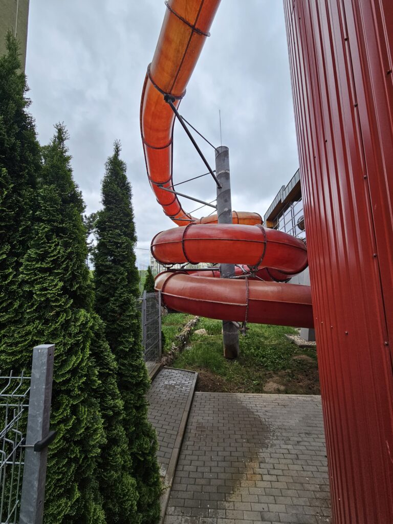 3D laserové skenování tobogánu Brno