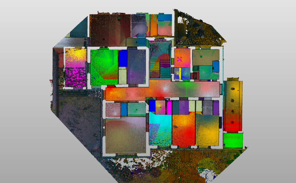 3D laserové skenování hotelu