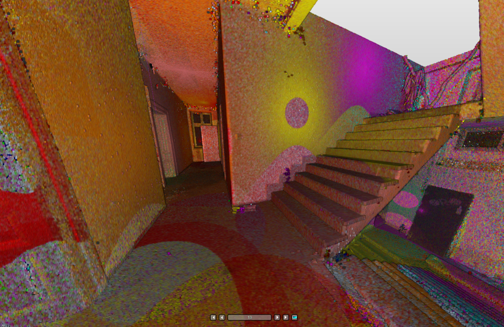 3D laserové skenování hotelu