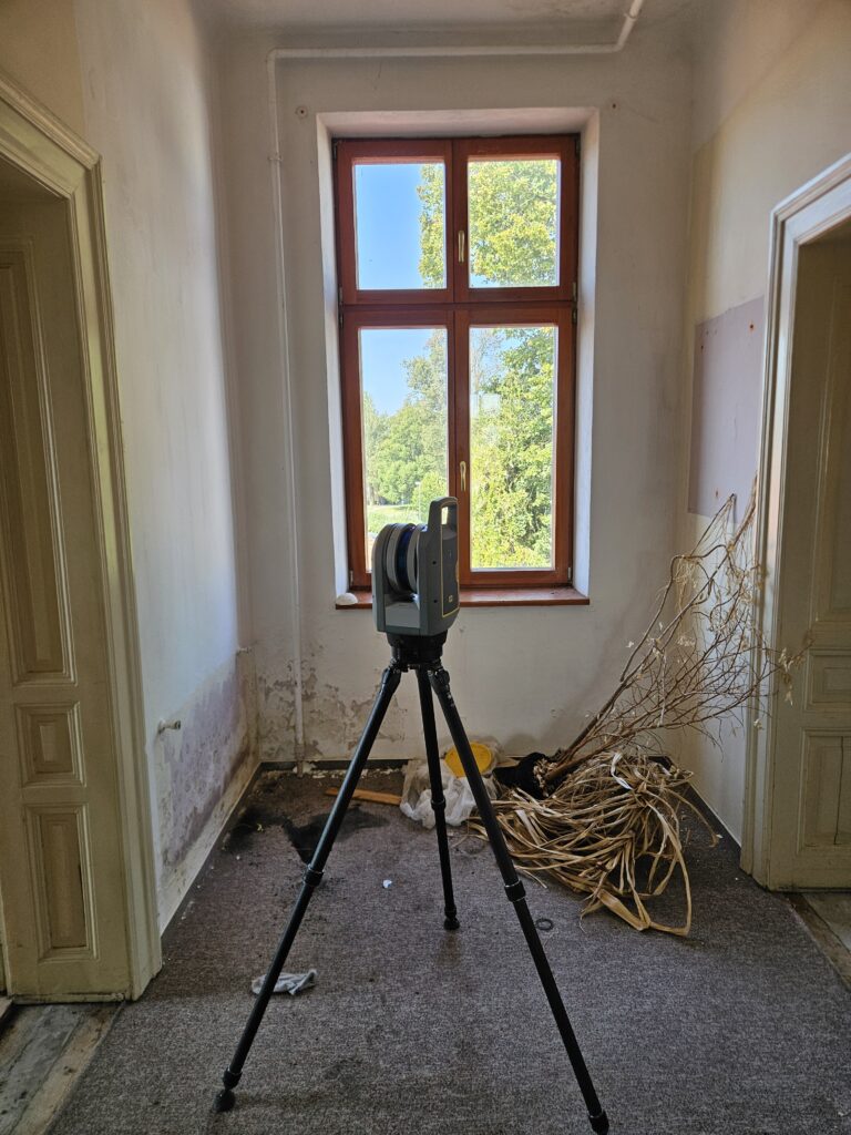 3D laserové skenování hotelu