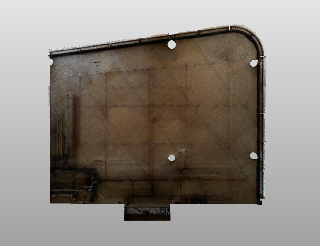 3D laserové skenování interiéru