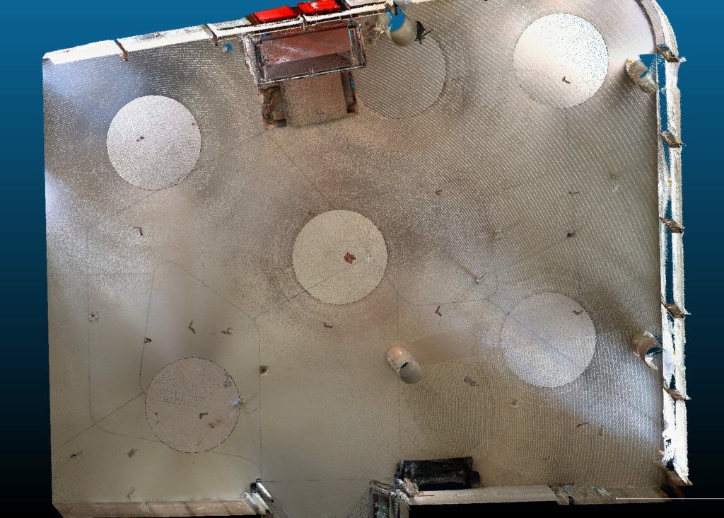 3D laserové skenování interiéru