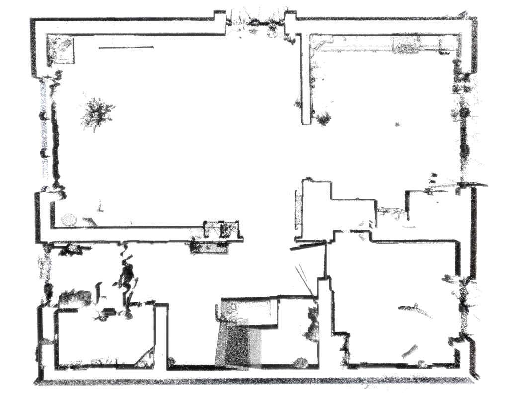 3D laserové skenování domu Jihomoravský Kraj