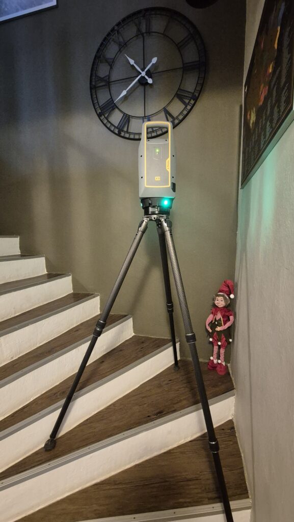 3D laserové skenování domu Jihomoravský Kraj