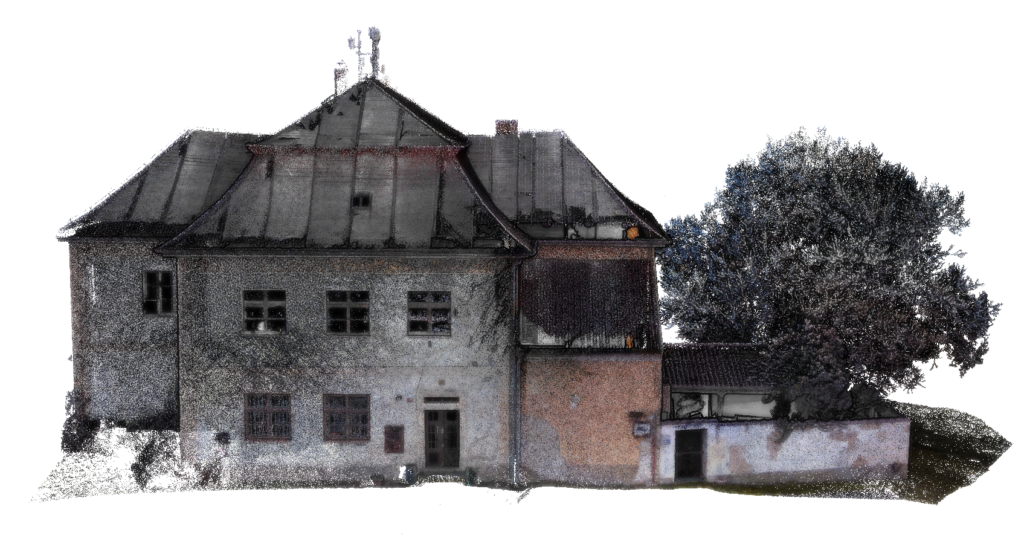3D skenování a pasport staré školy - Středočeský Kraj