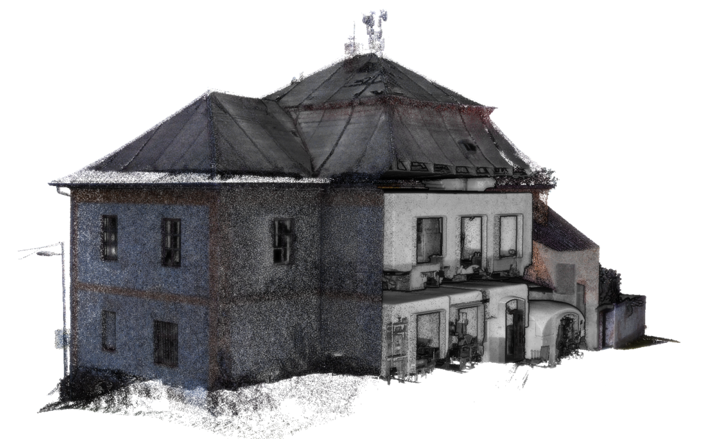 3D skenování a pasport staré školy - Středočeský Kraj