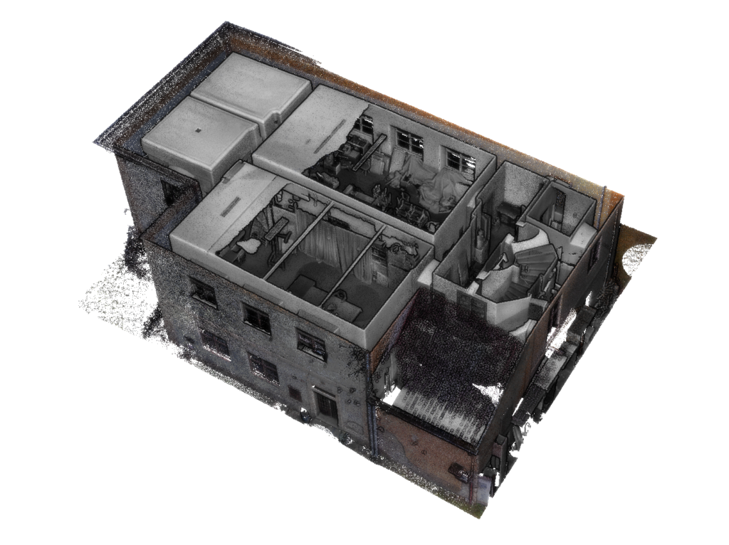 3D skenování a pasport staré školy - Středočeský Kraj