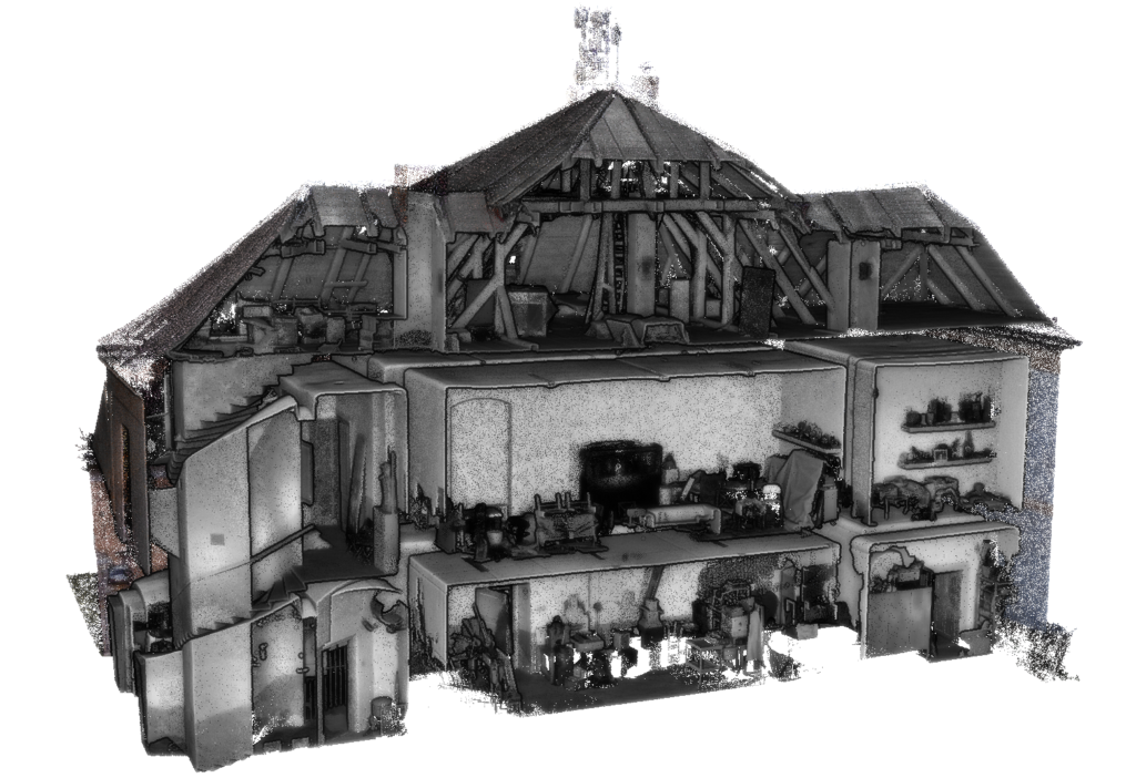 3D skenování a pasport staré školy - Středočeský Kraj