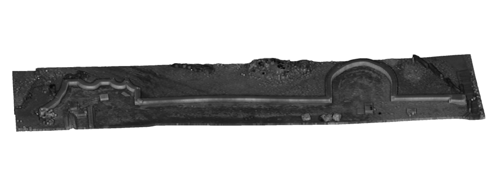 3D skenování historických zídek