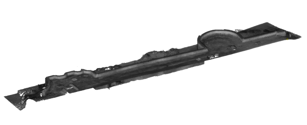 3D skenování historických zídek