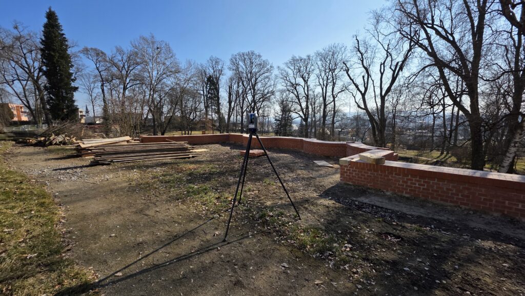 3D skenování historických zídek