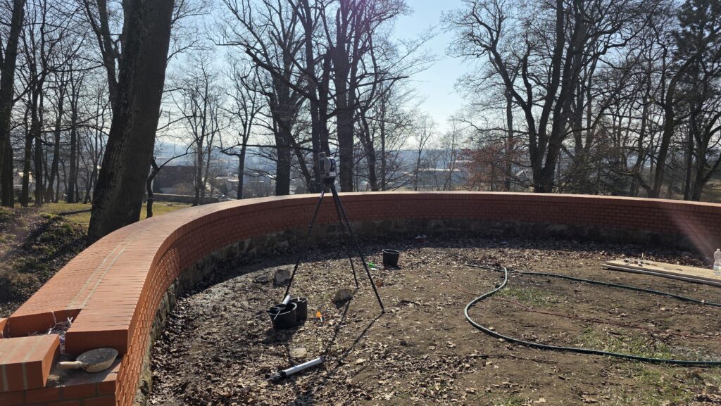 3D skenování historických zídek